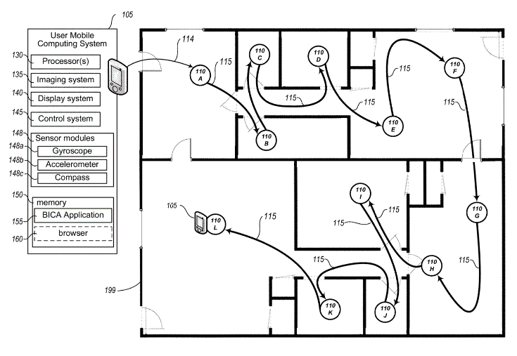 Zillow patent covers a mobile app including a wide variety of functions and systems in the app.