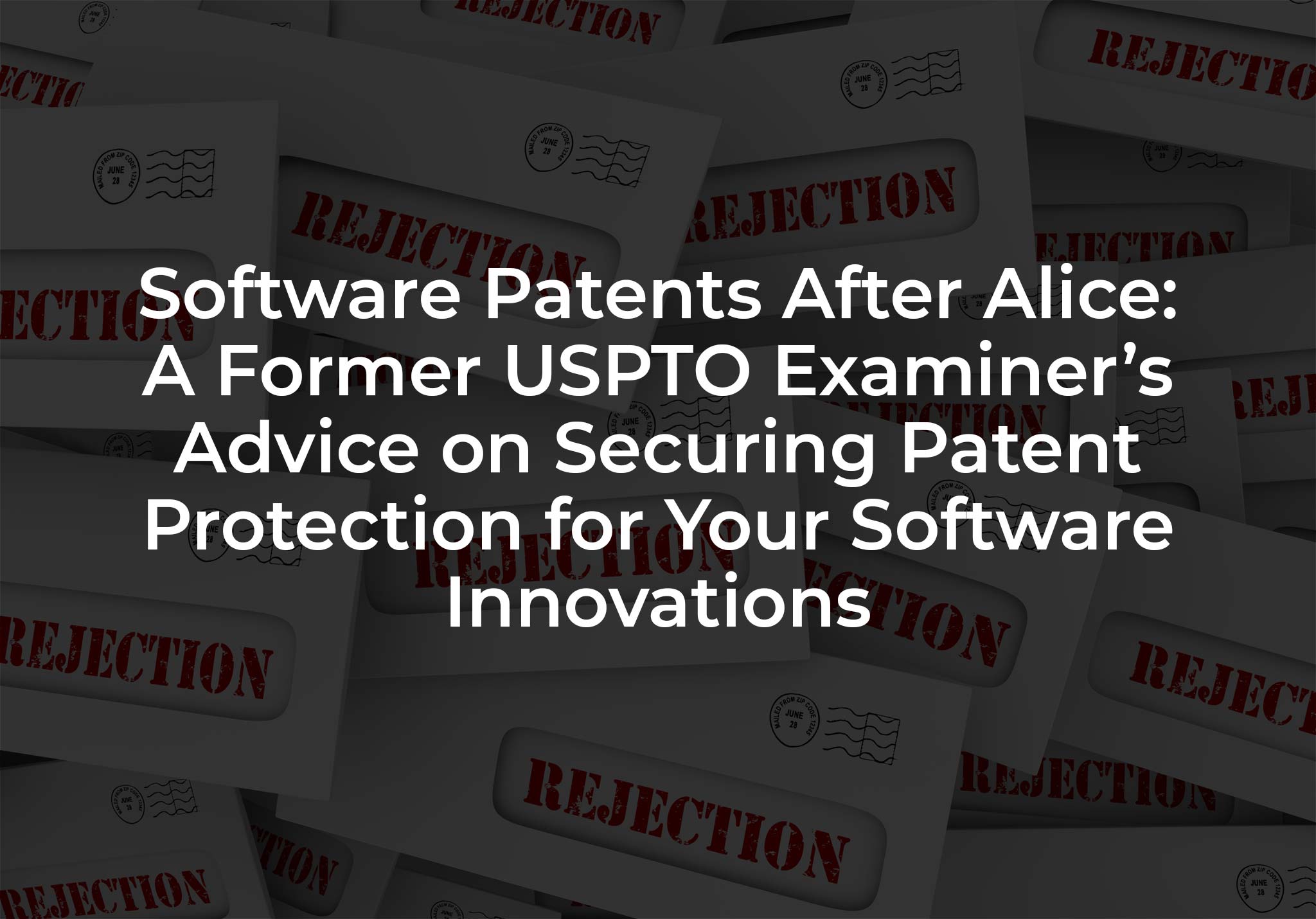 Software Patents After Alice